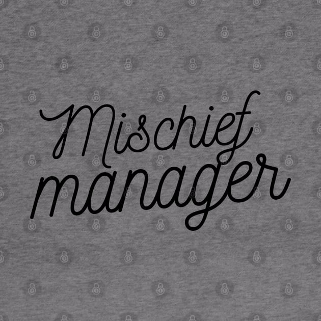 Mischief manager - Eyesasdaggers by eyesasdaggers